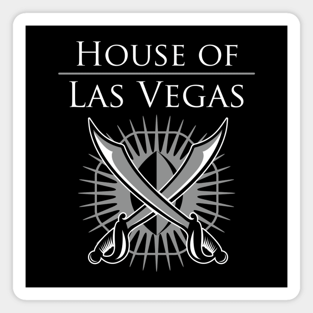 House of Las Vegas Magnet by SteveOdesignz